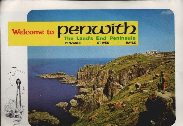 Welcome to penwith : The Land's End Peninsula. Penzance - St. Ives - Hayle (Faltprospekt)