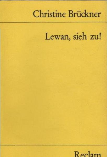 Lewan, sieh zu : Überlebensgeschichten; mit e. autobiograph. Nachw.