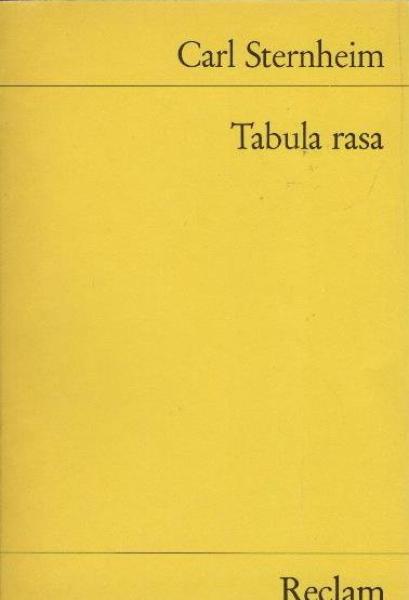 Tabula rasa : e. Schauspiel.