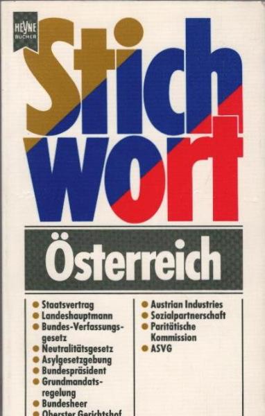 Stichwort Österreich.