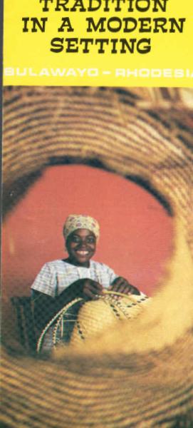Tradition in modern setting : Bulawayo - Rhodesia (Faltblatt)