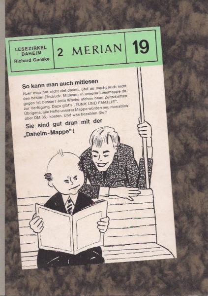 Merian, Das Monatsheft der Städte und Landschaften.