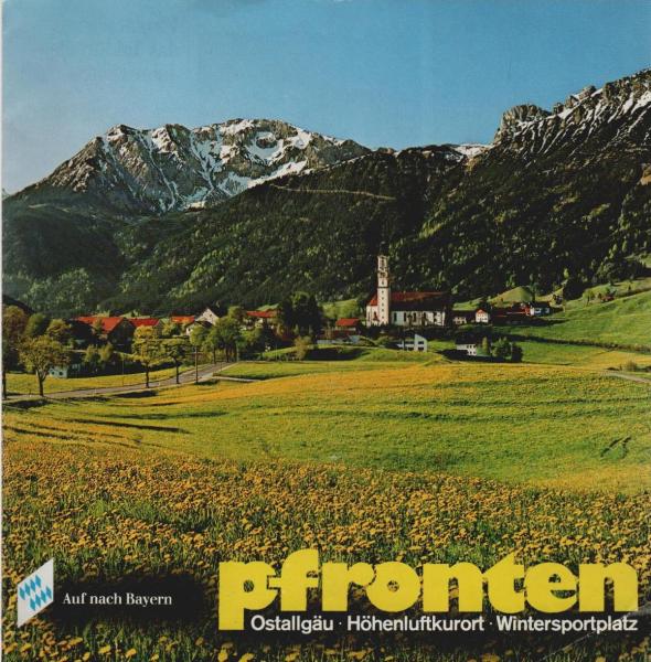 Pfronten, Ostallgäu : Höhenluftkurort, Wintersportplatz (Faltprospekt)