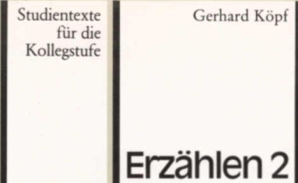 Erzählen; Teil: 2., (Kurzprosa).