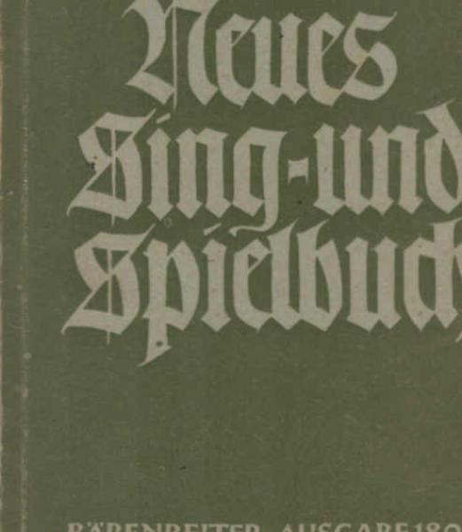 Neues Sing- und Spielbuch : alte u. neue Lieder mit allerlei Instrumenten zu musizieren.