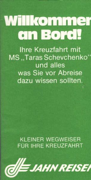Willkommen an Board! Ihre Kreuzfahrt mit MS "Taras Schevchenko und alles was Sie vor Abreise dazu wissen sollten"