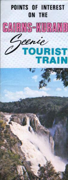 Points of Interest on the Cairns. Kuranda Scenic Tourist Train (Faltblatt)