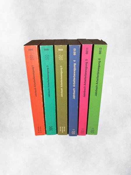 Jahrbuch der Arbeiterbewegung - Theorie und Geschichte. Band 1-6.