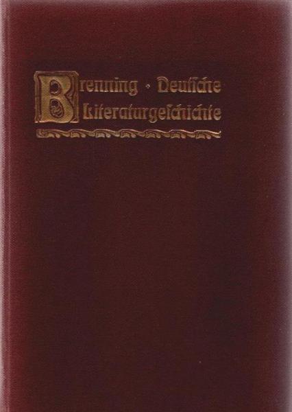 Geschichte der deutschen Literatur.