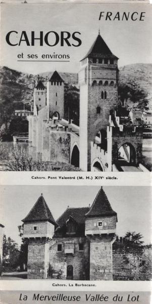 France : Cahors et ses environs (Faltprospekt)