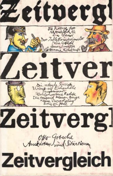Zeitvergleich : Anekdoten u. Situationen.