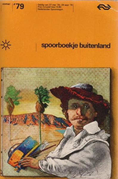 spoorboekje buitenland zomer '79. Geldig van 27 mei '79 - 29 sept. '79
