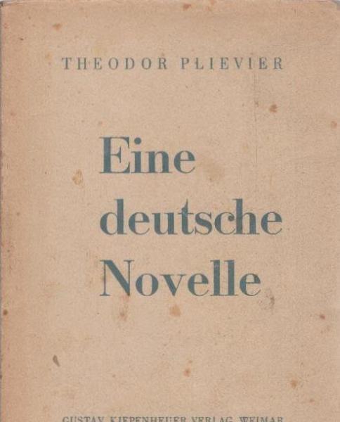 Eine deutsche Novelle.