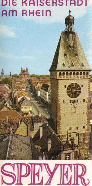 Speyer : Die Kaiserstadt am Rhein (Faltblatt)