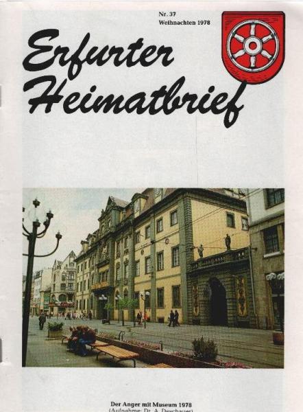Erfurter Heimatbrief Nr. 37, Weihnachten 1978