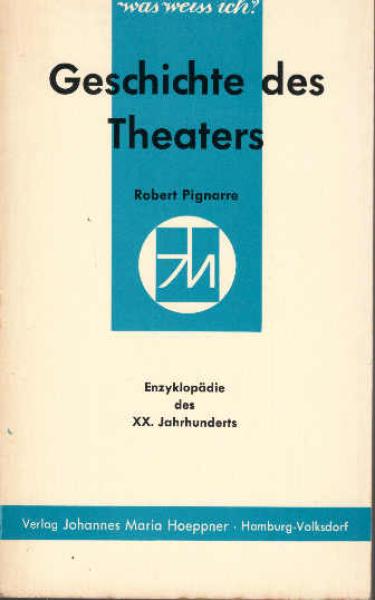 Geschichte des Theaters
