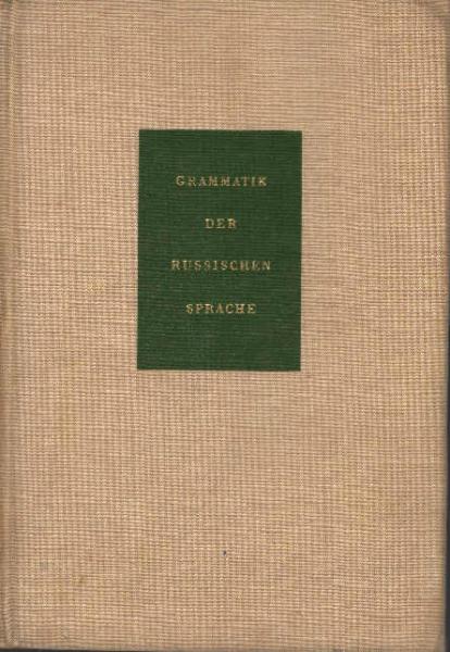 Grammtik der russischen Sprache