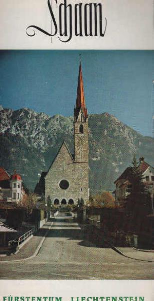 Schaan : Fürstentum Lichtenstein. (Faltblatt)