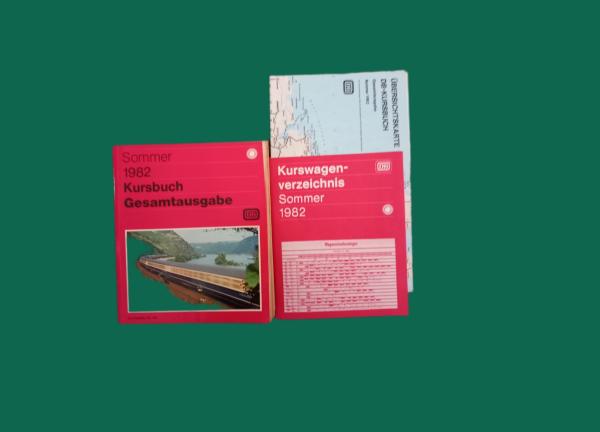Kursbuch Gesamtausgabe ; Sommer 1982. 23. Mai bis 25. September 1982.