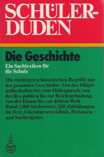 Schülerduden "Die Geschichte".