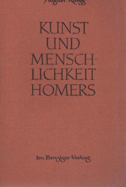 Kunst und Menschlichkeit Homers