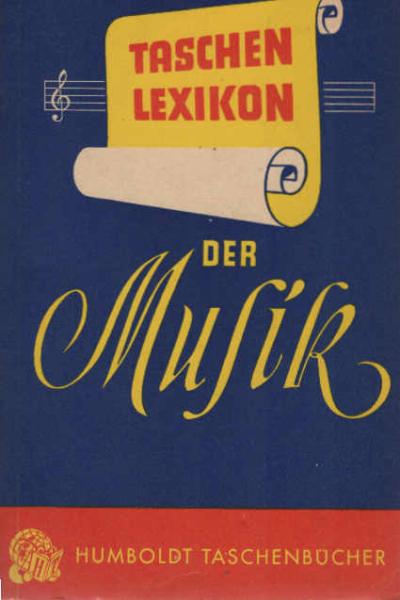 Taschenlexikon der Musik.
