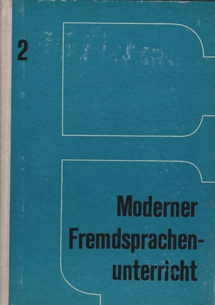 Moderner Fremdsprachenunterricht; Band 2