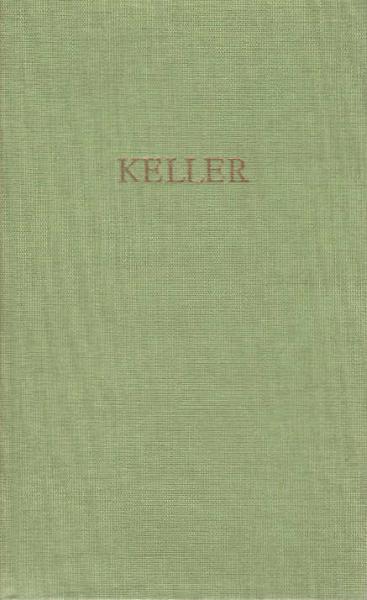 [Briefe] Kellers Briefe : in e. Bd.