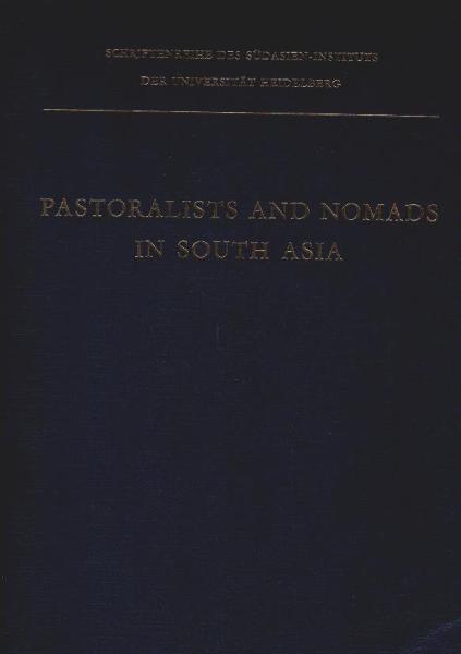 Pastoralists and nomads in South Asia.
