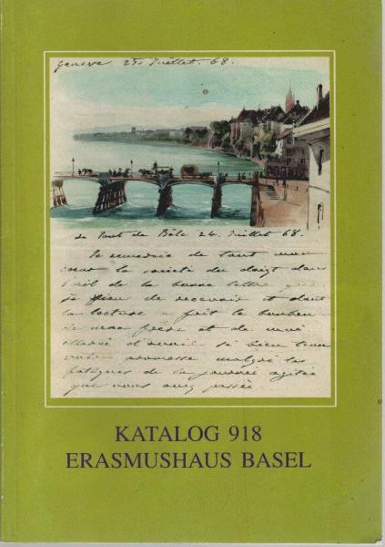 Autographen. Katalog 918
