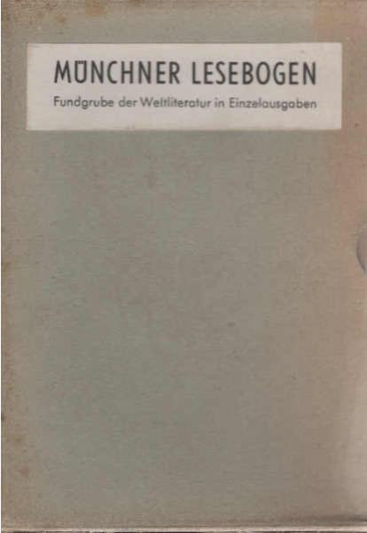 Münchener Lesebogen ; 7 Hefte im Schuber.