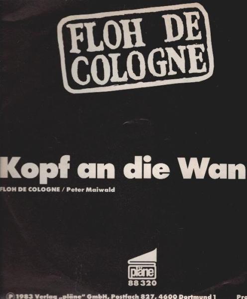 Floh De Cologne – Kopf An Die Wand [Vinyl, 7", 45 RPM, Single, Promo]