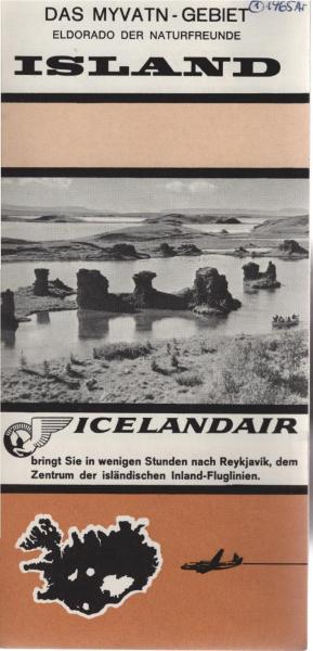 Island. Das Myvatn-Gebiet. Eldorado der Naturfreunde (Faltprospekt)