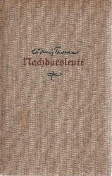 Nachbarsleute : Sämtl. Kleinstadtgeschichten.