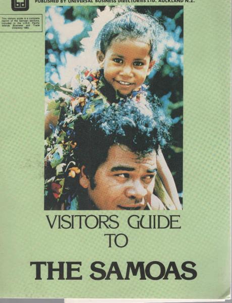 UBD Tourist Guide to American and Western Samoa 1980.