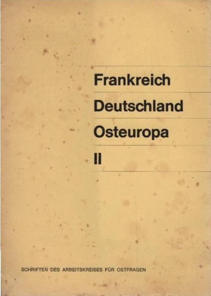 Frankreich, Deutschland, Osteuropa; Teil: 2.