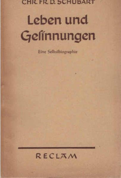 Leben und Gesinnungen : Eine Selbstbiographie.