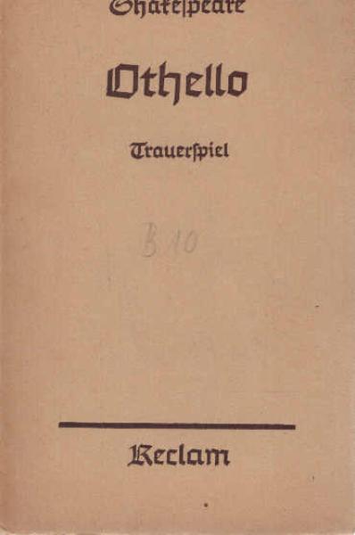 Othello : Tragödie.