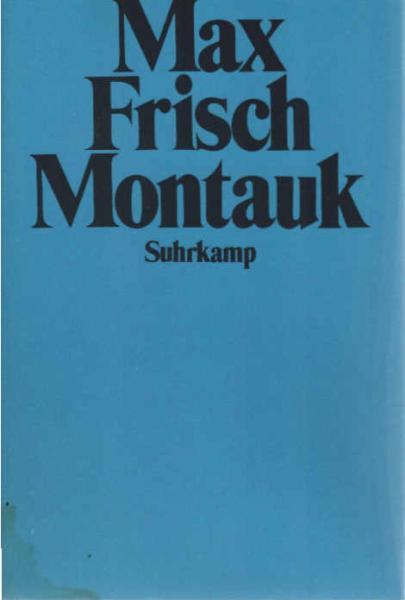 Montauk : eine Erzählung.