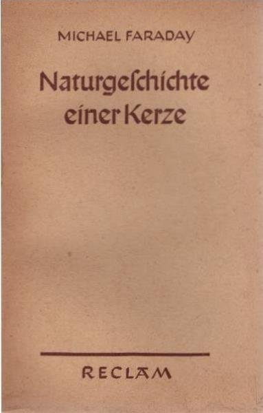 Naturgeschichte einer Kerze.