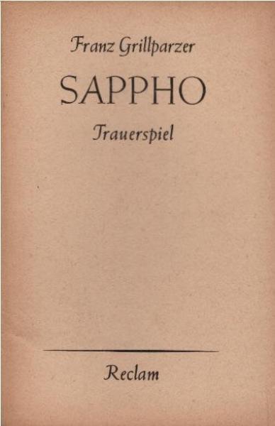 Sappho : Trauerspiel in fünf Aufzügen.
