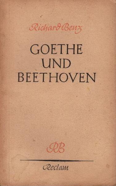 Goethe und Beethoven.