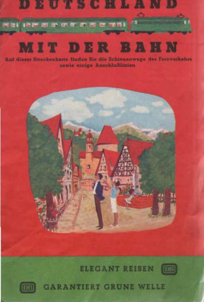 Deutschland mit der Bahn (Streckenkarte)