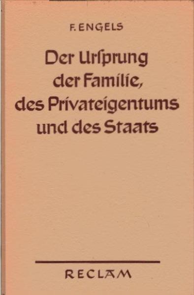 Der Ursprung der Familie, des Privateigentums und des Staats : Im Anschluss an Lewis H. Morgans Forschungen.