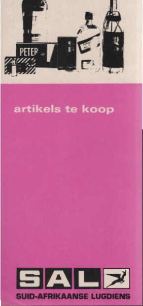 SAA Artikels te koop / items on sale