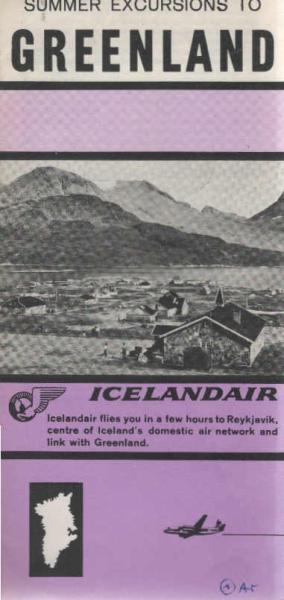 Summer Excursions to Greenland (Faltblatt)