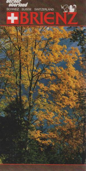 Brienz  Berner Oberland Schweiz Reiseprospekt