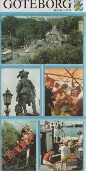 Göteborg Schweden Reiseprospekt