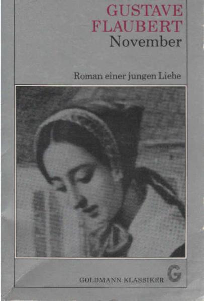 Flaubert, Gustave: Ausgewählte Werke in vier Bänden; Teil: November : [Roman e. jungen Liebe.