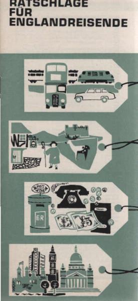 Ratschläge für Englandreisende 1963 (Prospekt)